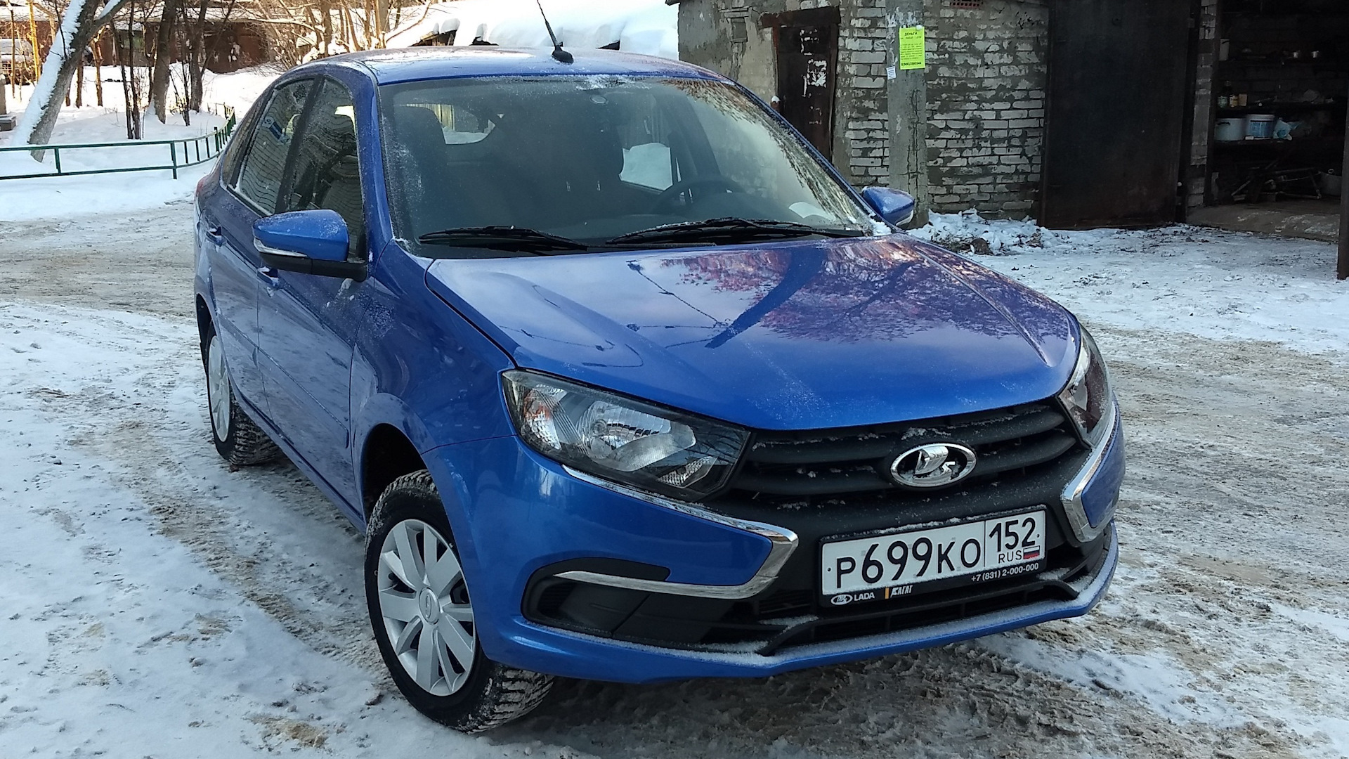 Lada Гранта Лифтбек (2-е поколение) 1.6 бензиновый 2018 | Ладушка НЕVESTA  на DRIVE2