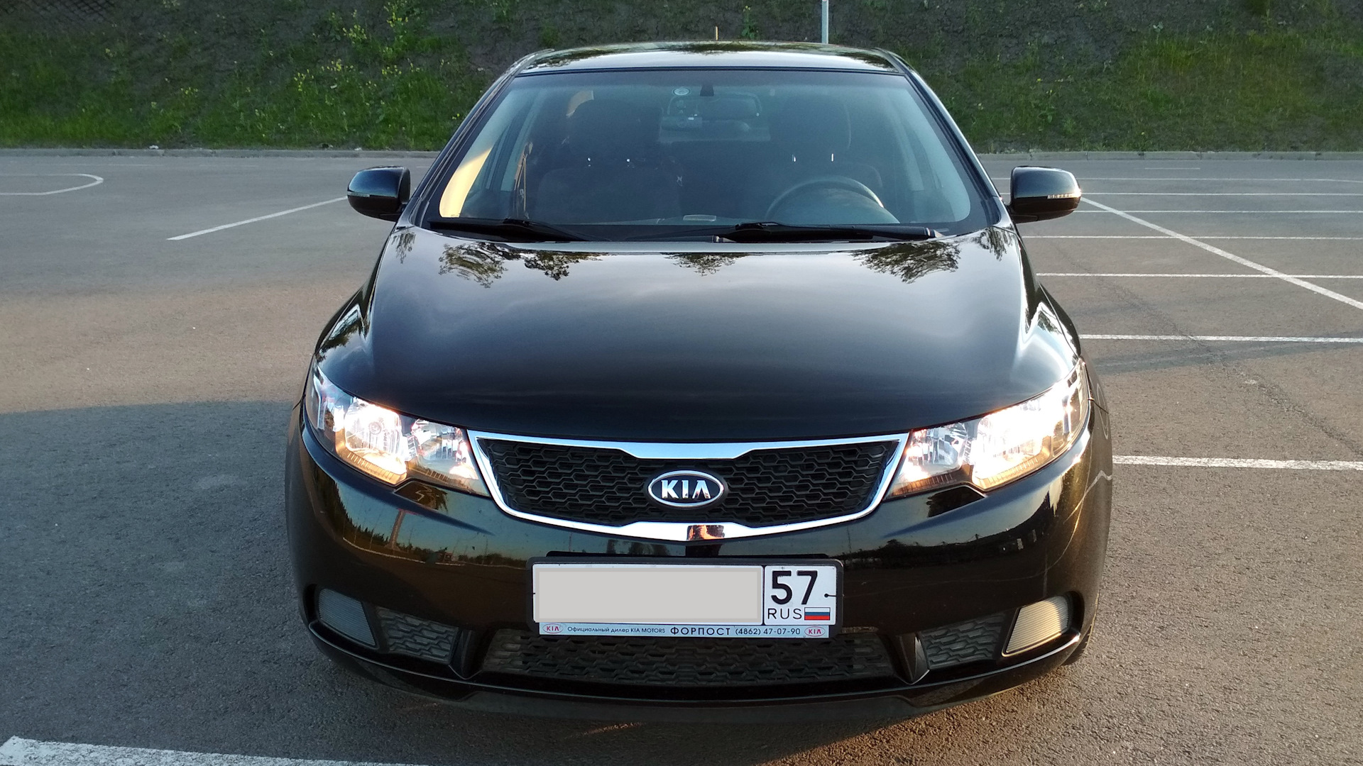 KIA Cerato (2G) 1.6 бензиновый 2011 | Чёрная Кореянка на DRIVE2