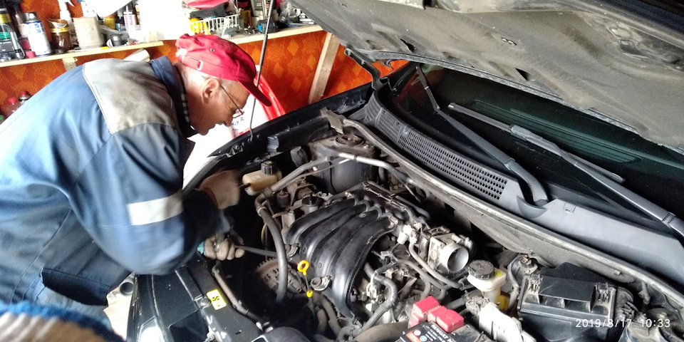 Купил Ниссан — свечи меняй сам! — Nissan Qashqai (1G), 2 л, 2012 года ...