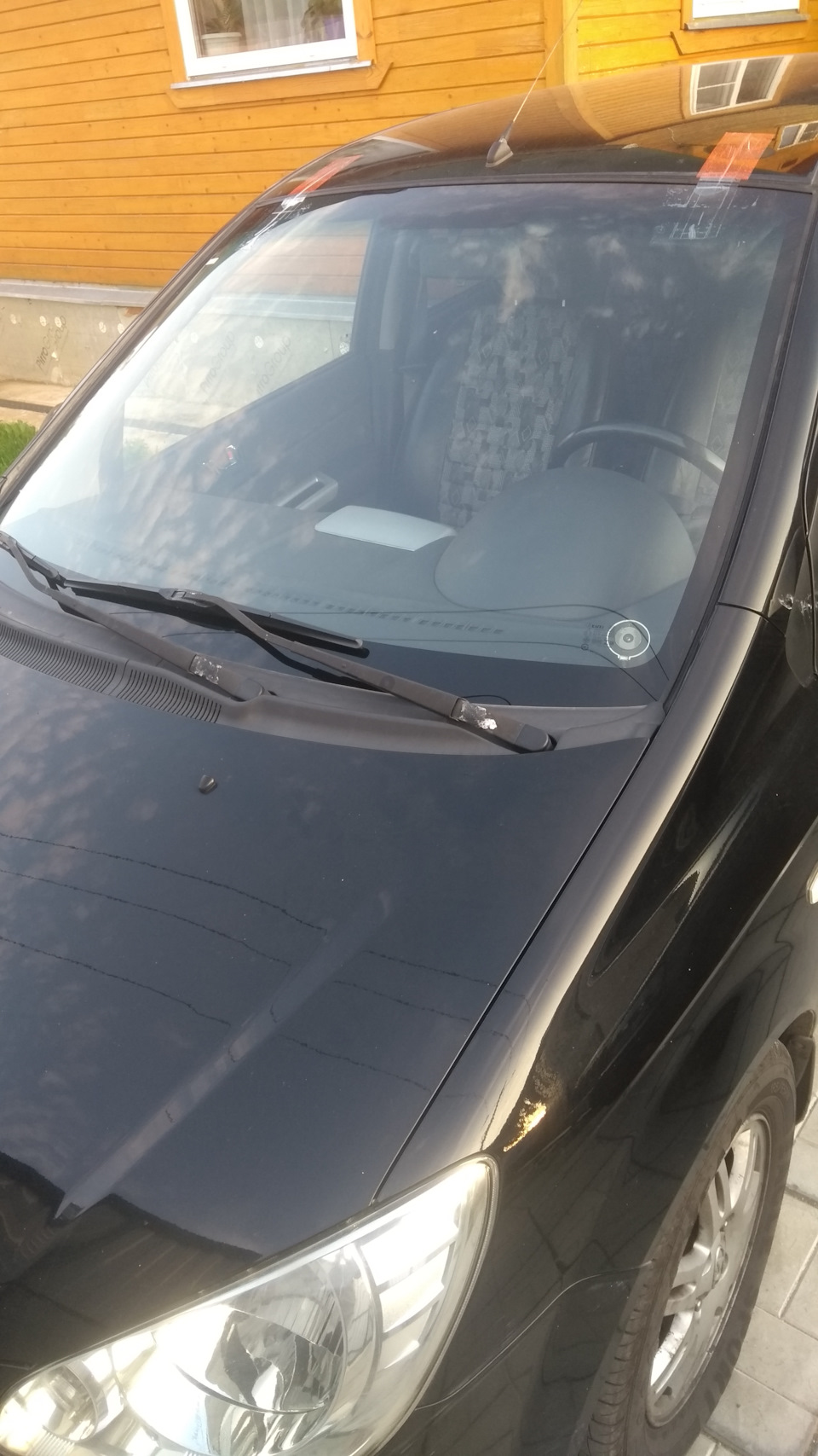 Замена лобового стекла — Hyundai Getz, 1,6 л, 2007 года | кузовной ...