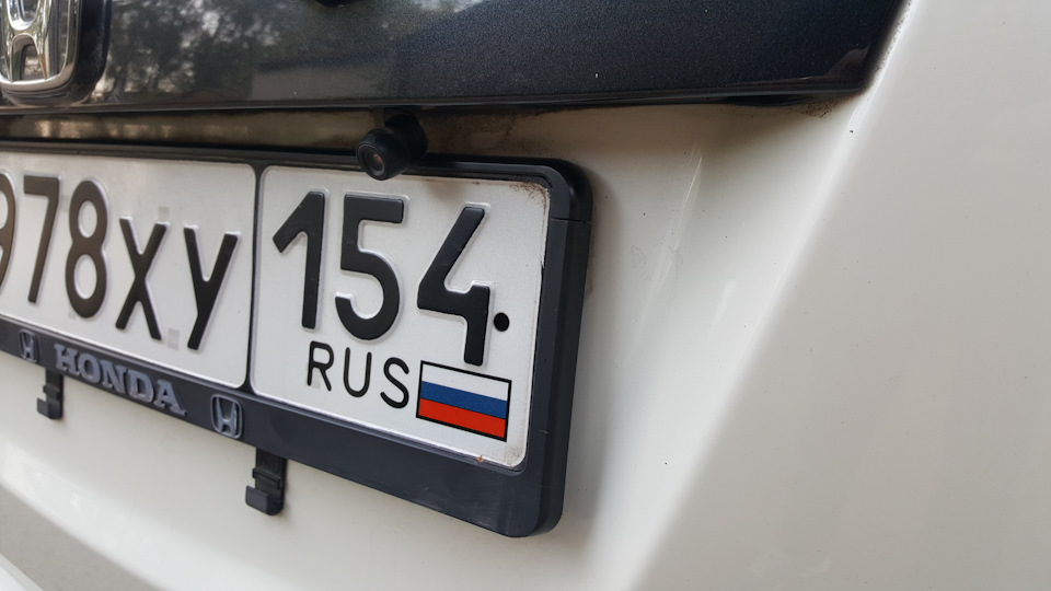 Камера заднего хода) - Honda Fit (2G), 1,5 л, 2010 года аксессуары DRIVE2