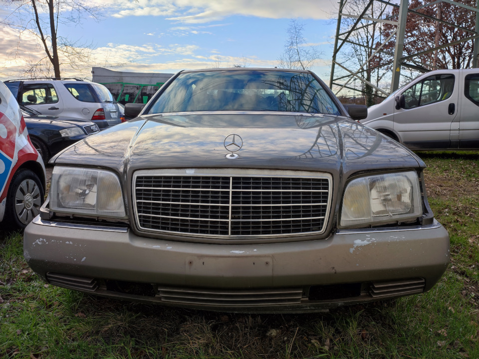 Познакомимся с кузовом — Mercedes-Benz S-Class (W140), 5 л, 1992 года ...