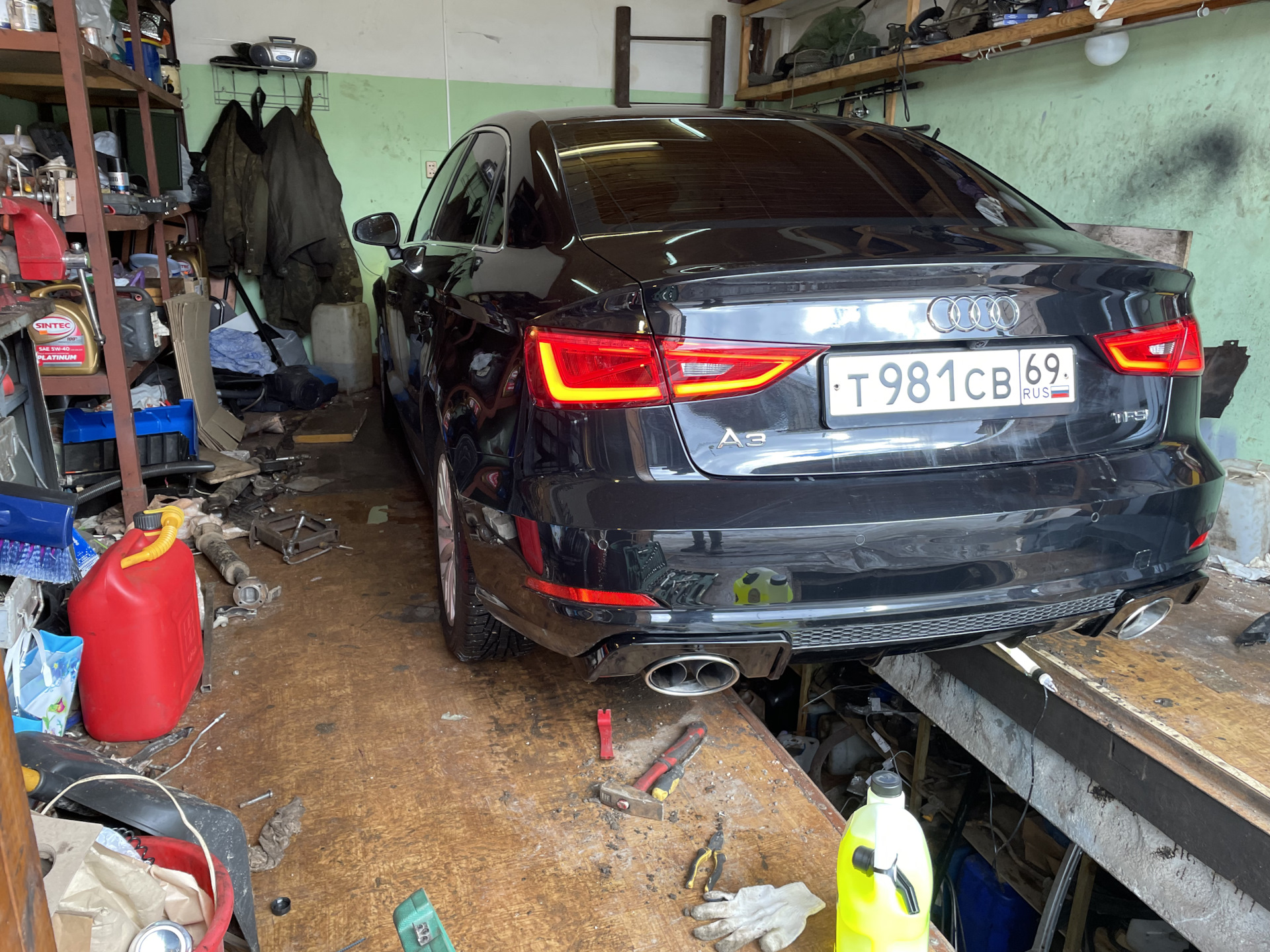 Диффузор — Audi A3 Sedan (8V), 1,4 л, 2015 года | стайлинг | DRIVE2