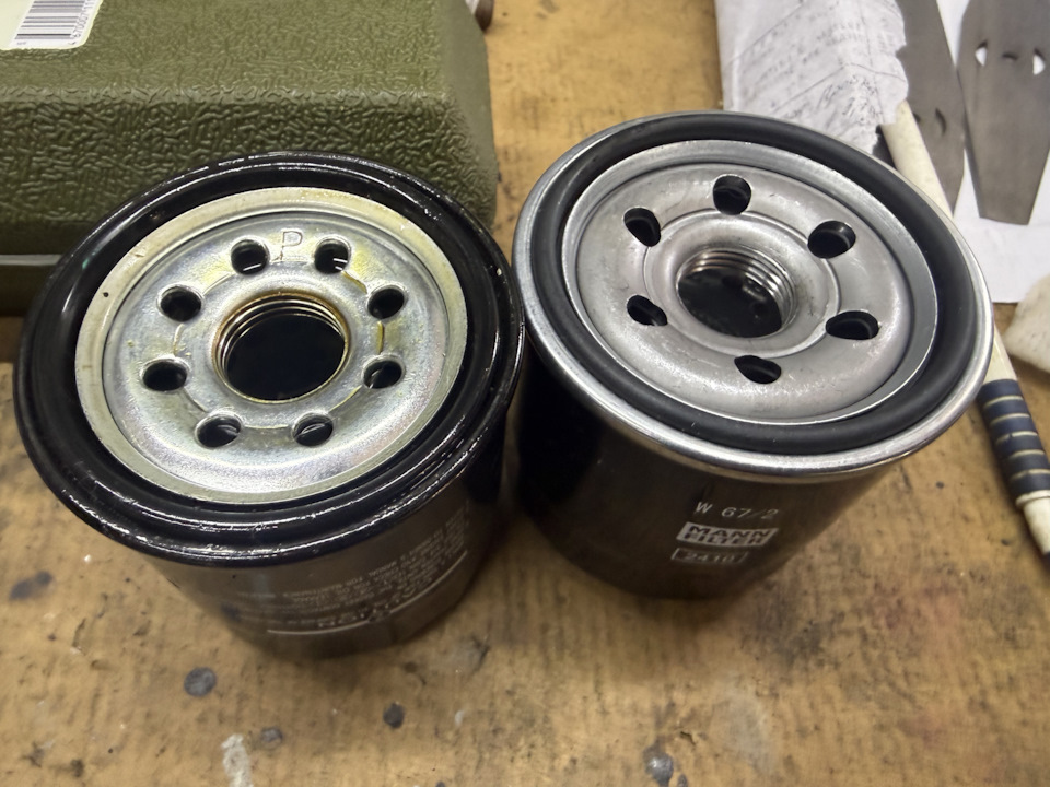 Сравнения оригинала и mann — Suzuki Jimny (4G)