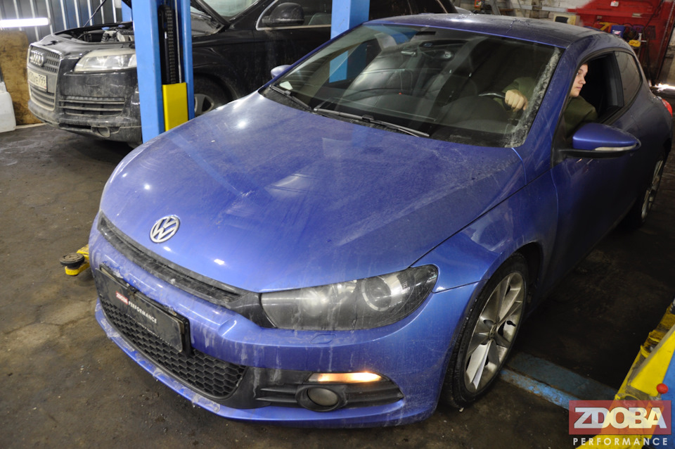 VW Scirocco 2.0 TSI (CCZB 210hp) Чип-Тюнинг stage 2, Чип-Тюнинг КПП ...