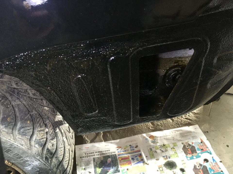 Антикор внутренних полостей — Mitsubishi Lancer IX, 1,6 л, 2005 года ...