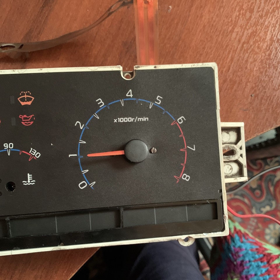 Пересвет приборной панели. Замена шкалы и стрелок. — Lada 21093i, 1,5 л ...