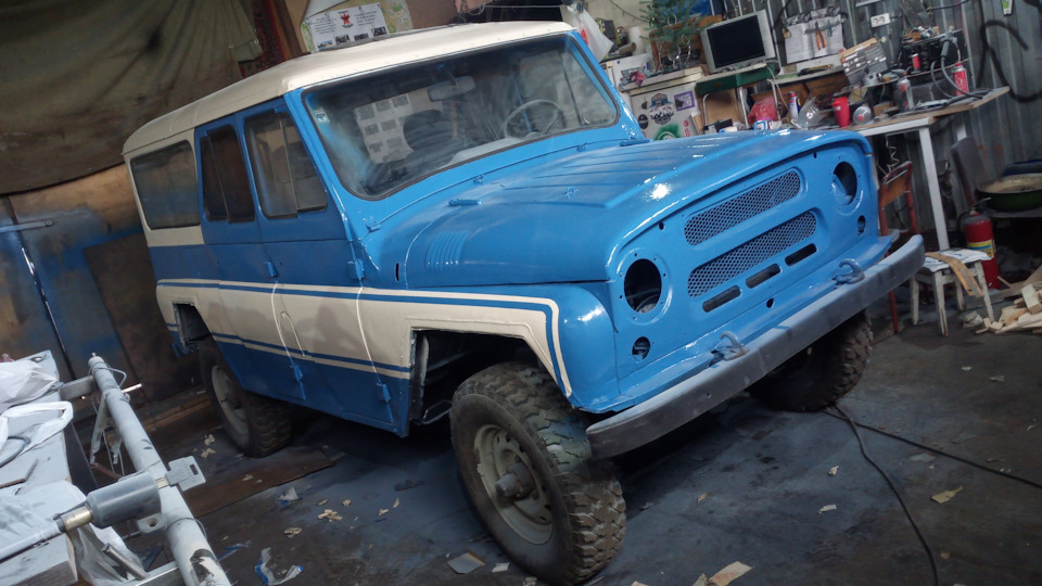 Photo from the logbook UAZ 3153