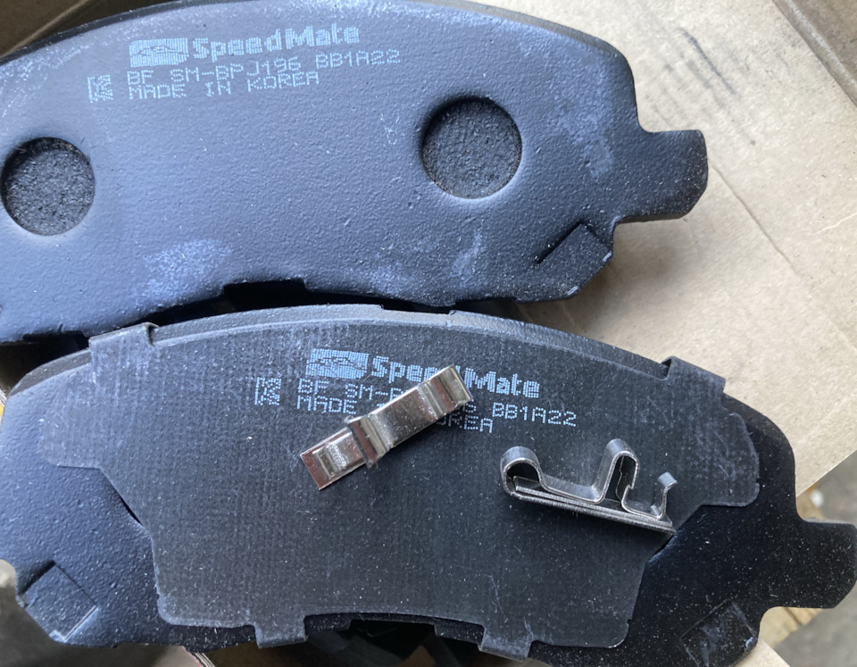 Сезонное ТО, тормозные колодки и воздушный фильтр Speedmate ...