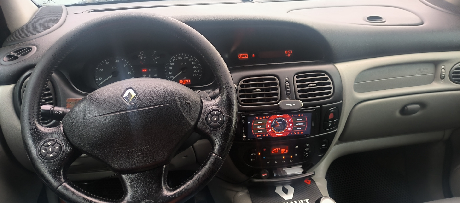 Магнитола — Renault Scenic RX4, 1,9 л, 2001 года | автозвук | DRIVE2