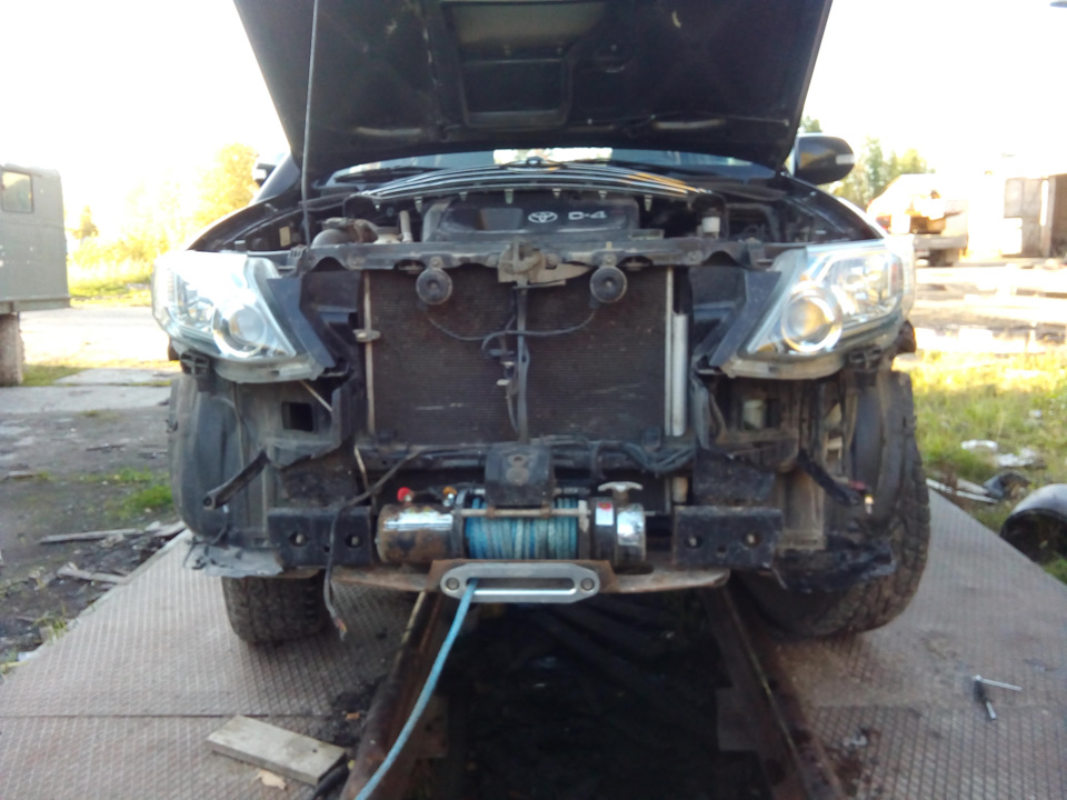 Ремонт лебедки — Toyota Fortuner (1G), 3 л, 2013 года | своими руками ...