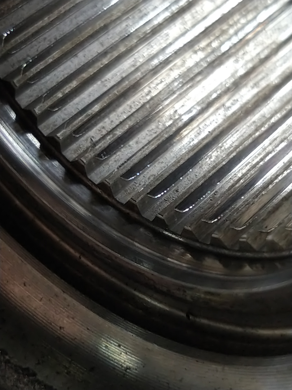 Такой износ на старом фланце — BMW 3 series Gran Turismo (F34)