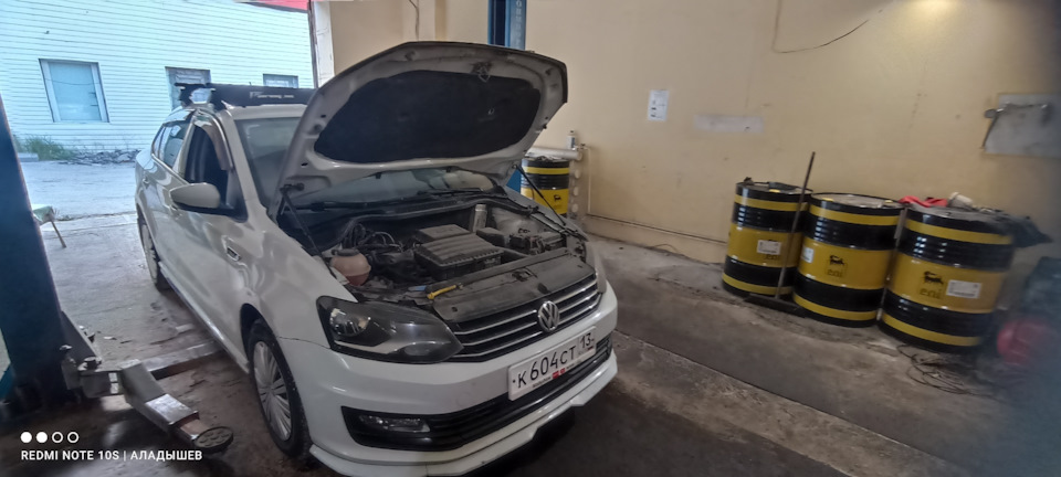 Фото в бортжурнале Volkswagen Polo Sedan