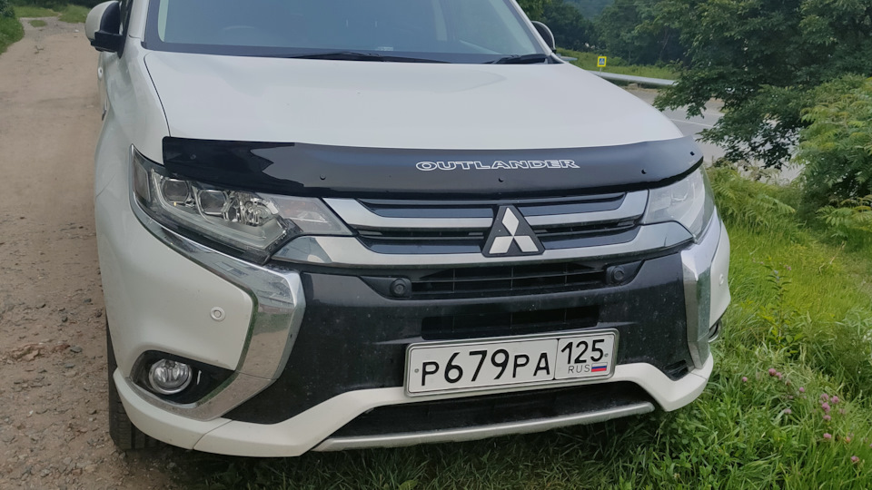 Потекла правая передняя стойка — Mitsubishi Outlander PHEV, 2 л, 2016 ...