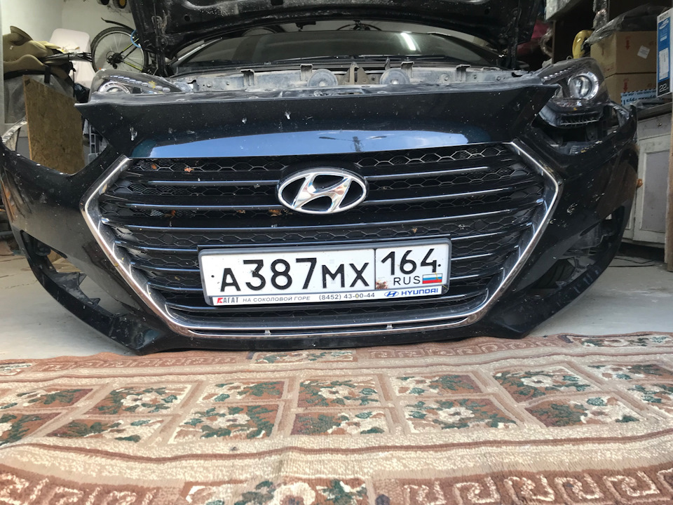 Туманочкиии — Hyundai i40, 2 л, 2016 года | стайлинг | DRIVE2