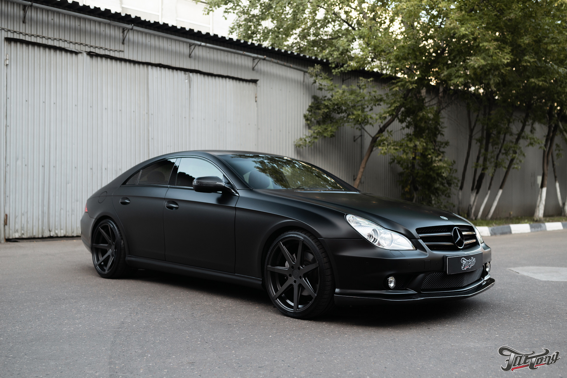 Mercedes Benz CLS тонированный