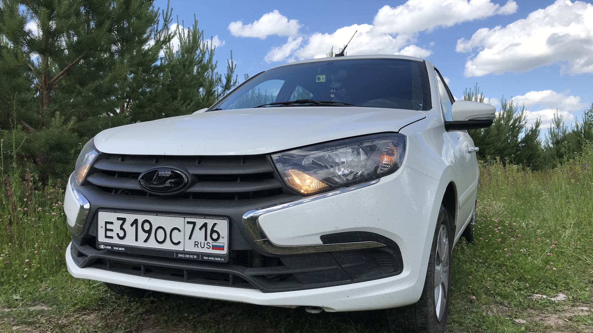 Lada Гранта Лифтбек (2-е поколение) 1.6 бензиновый 2019 | Град на DRIVE2