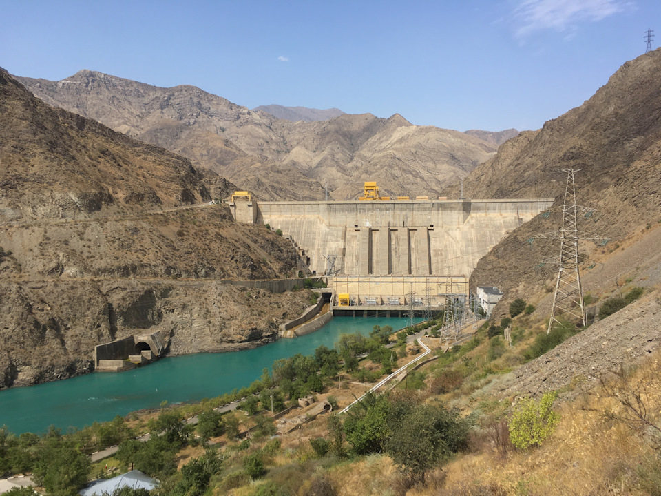 Токтогульское водохранилище киргизия