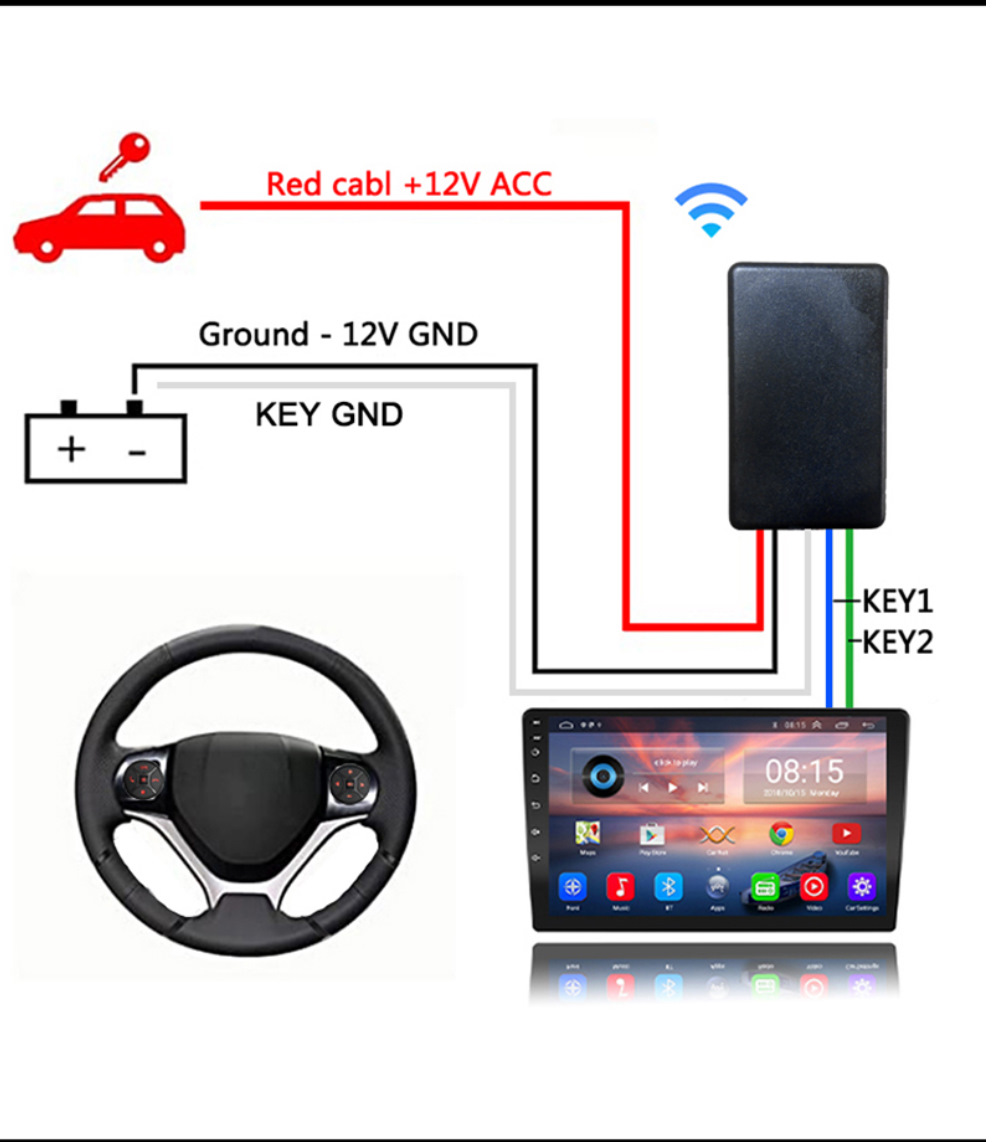 steering wheel remote control