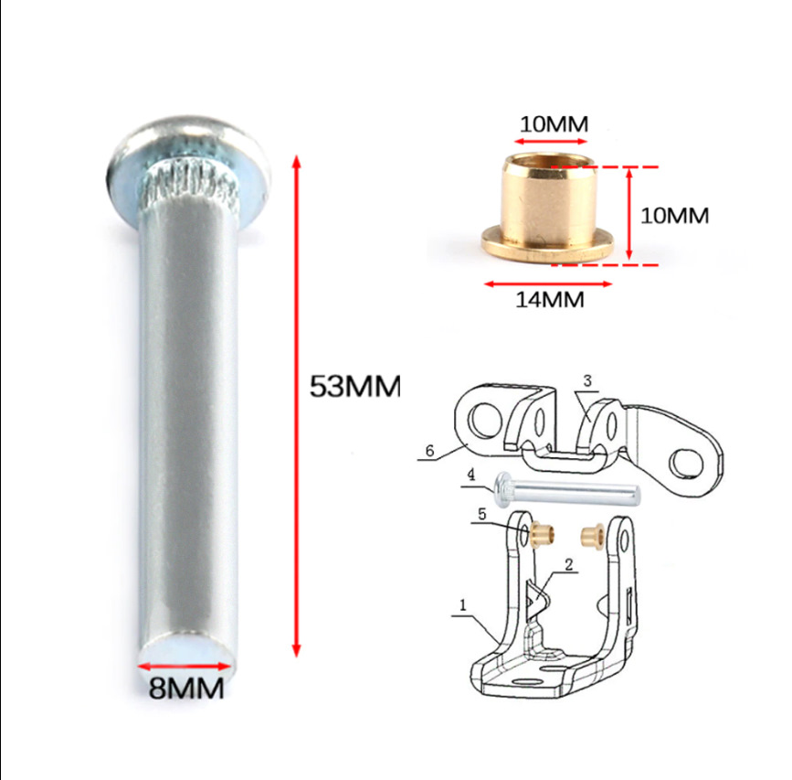 Установка ремкомплекта для петель передних дверей — Nissan Sunny (B15 ...