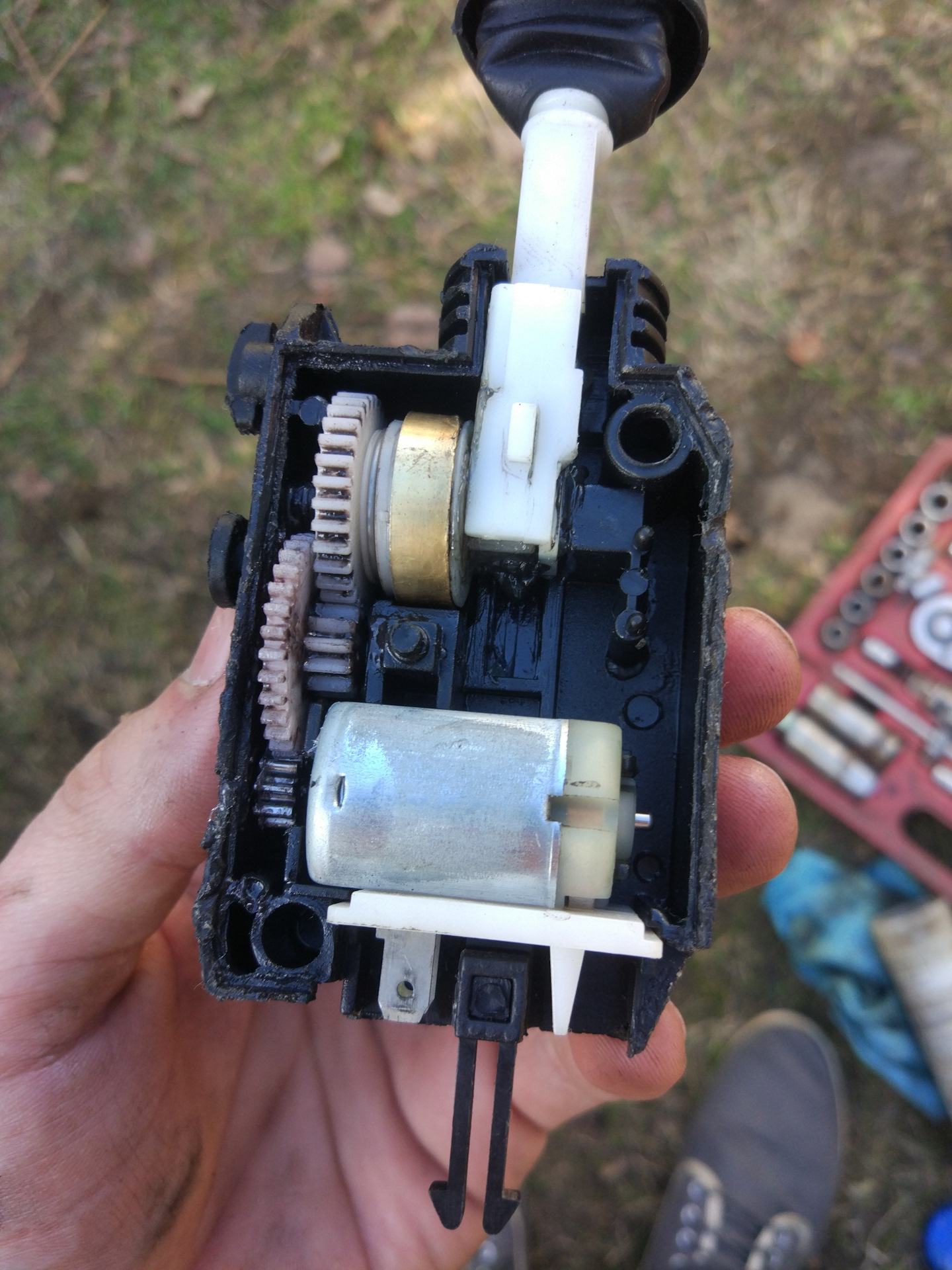 Восстановил привод замка двери - Iran Khodro Samand, 1,8 л, 2007 года своими рук