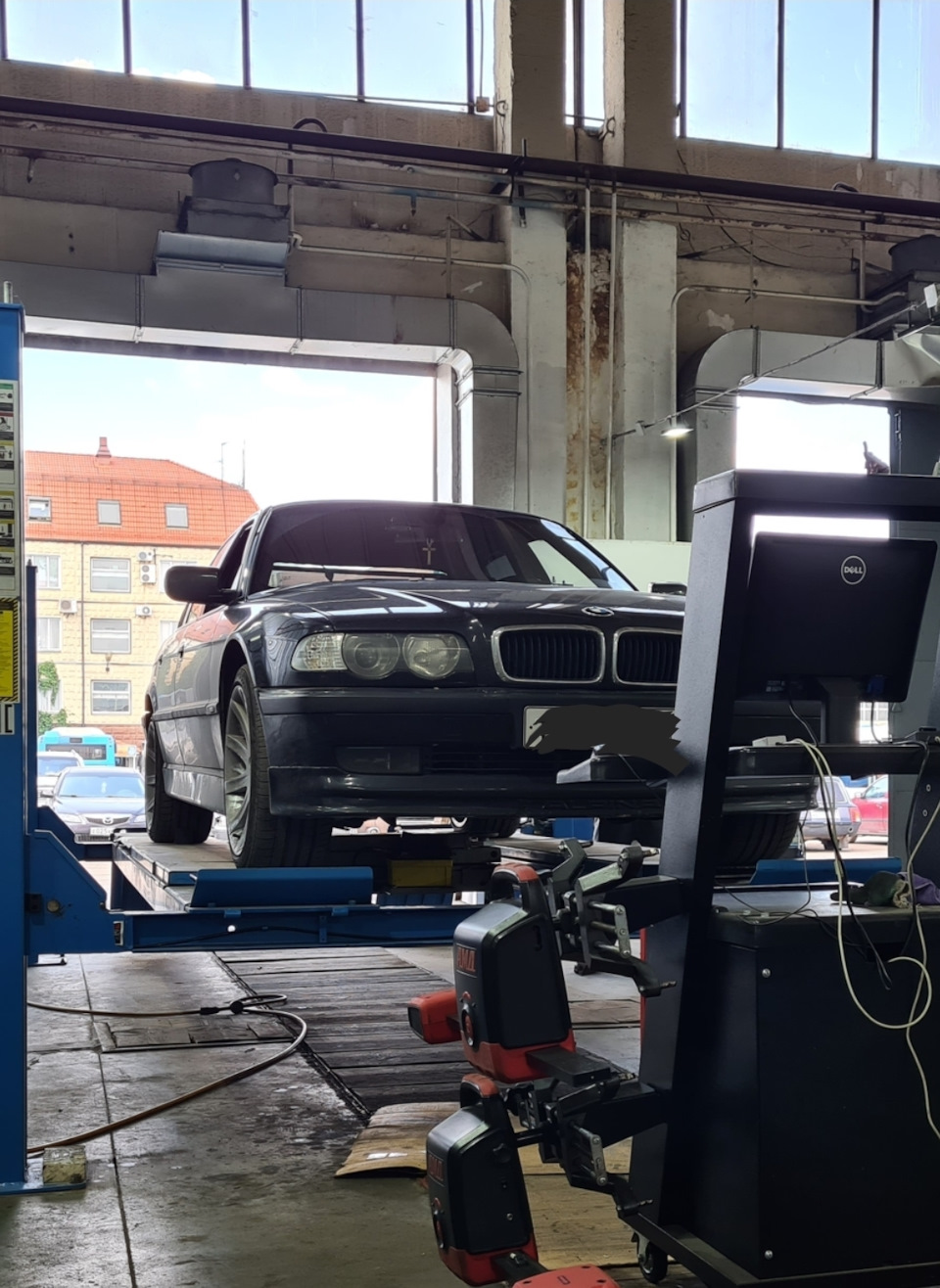 Замена всех рычагов передней подвески e38 — BMW 7 series (E38), 4,4 л, 1999  года | визит на сервис | DRIVE2