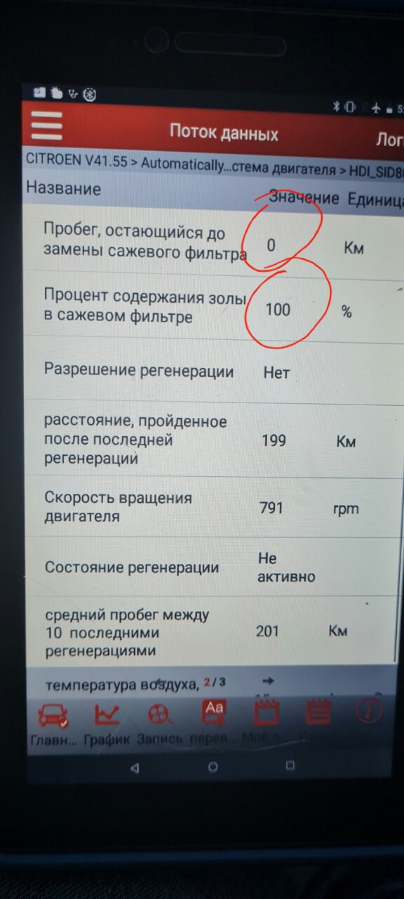Удаление fap фильтра, программное отключение сажевого фильтра и ЕГР, 1. ...