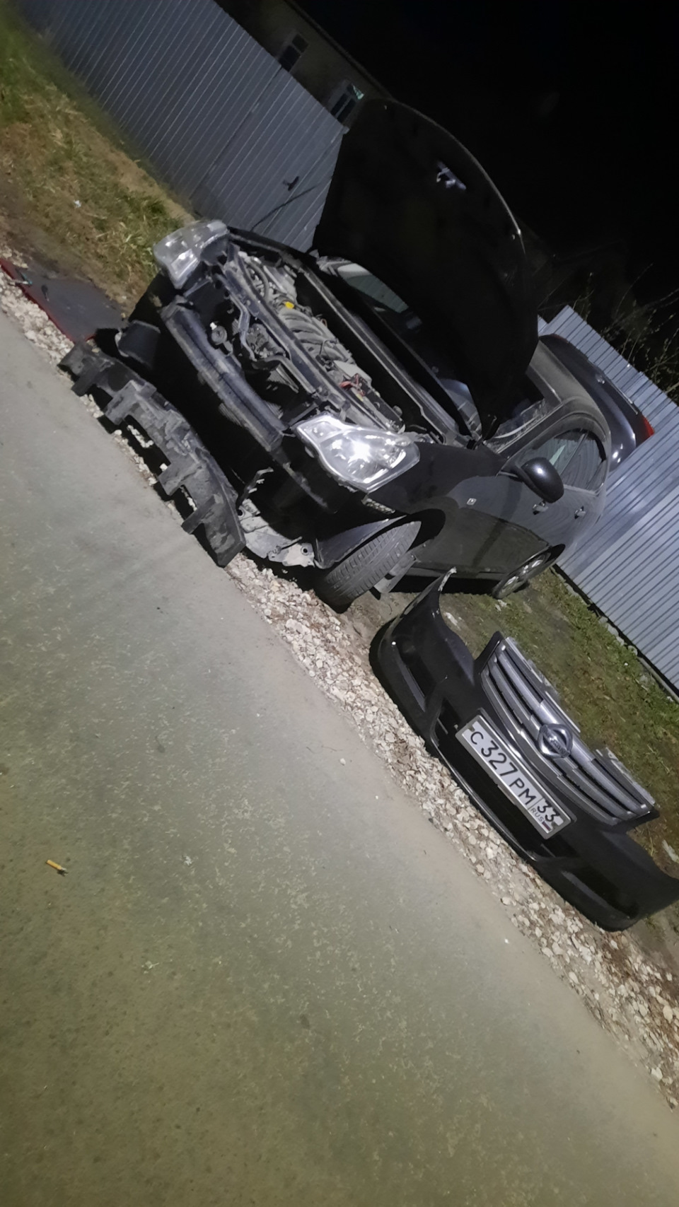 Замена противотуманок на LED — Nissan Almera V (G11/15), 1,6 л., 2013 ...