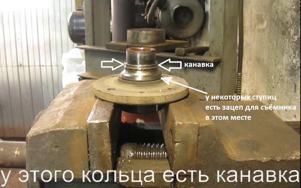 Как выбить ступицу