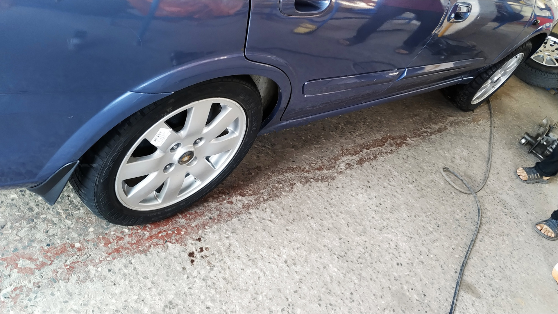 Диски Nissan 16x7J ET 45 — Nissan Almera Classic (B10), 1,6 л, 2006 ...