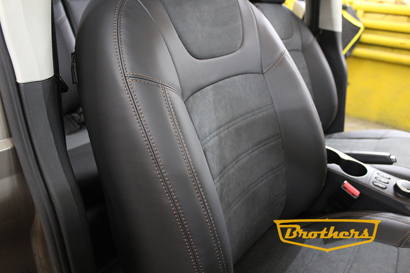 Чехлы на Nissan Qashqai J10, 2007 — 2013 серии "Alcantara" — Brothers ...