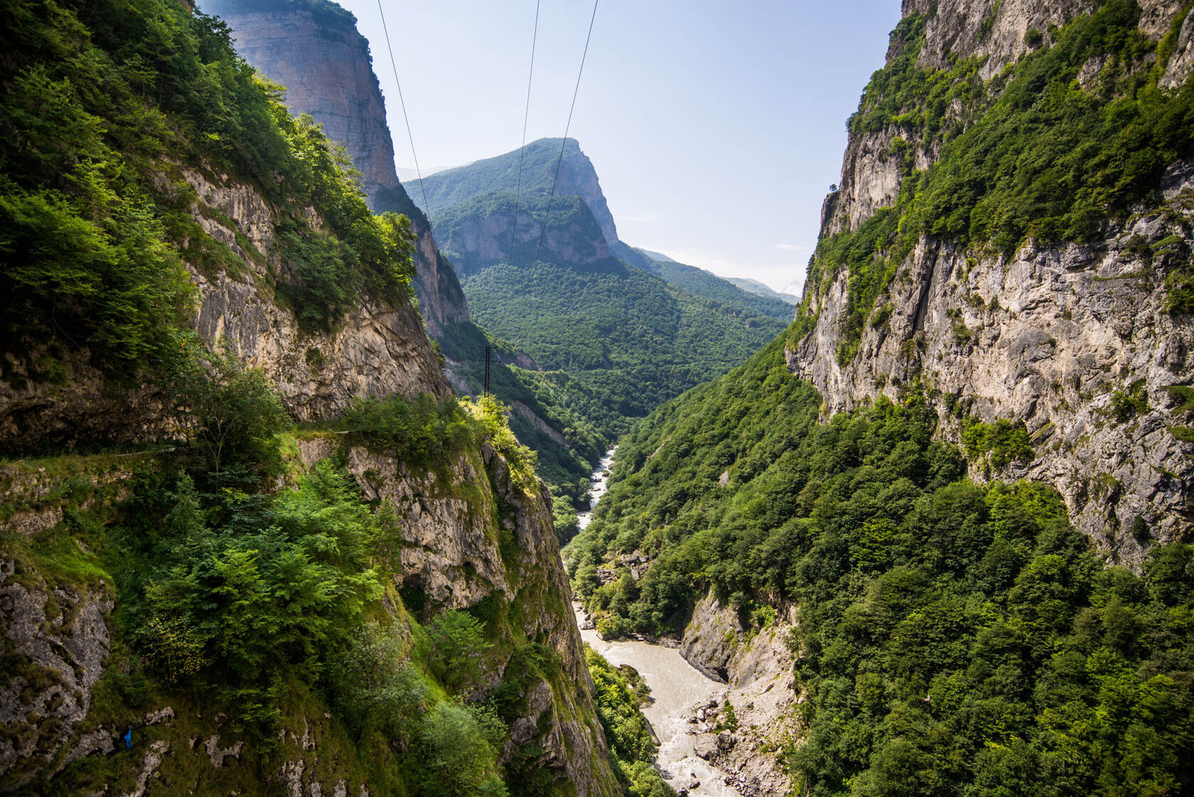 Верхняя Балкария ущелье