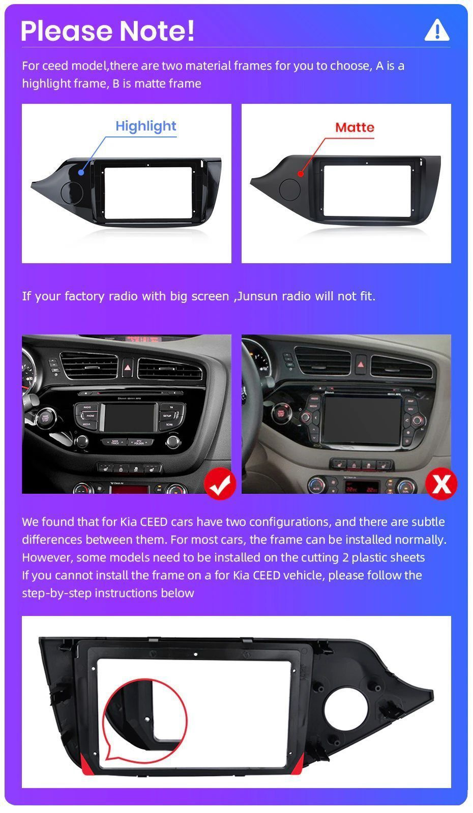 Андроид магнитола Junsun 4x64 в kia ceed jd 2013 года! — KIA Ceed SW ...