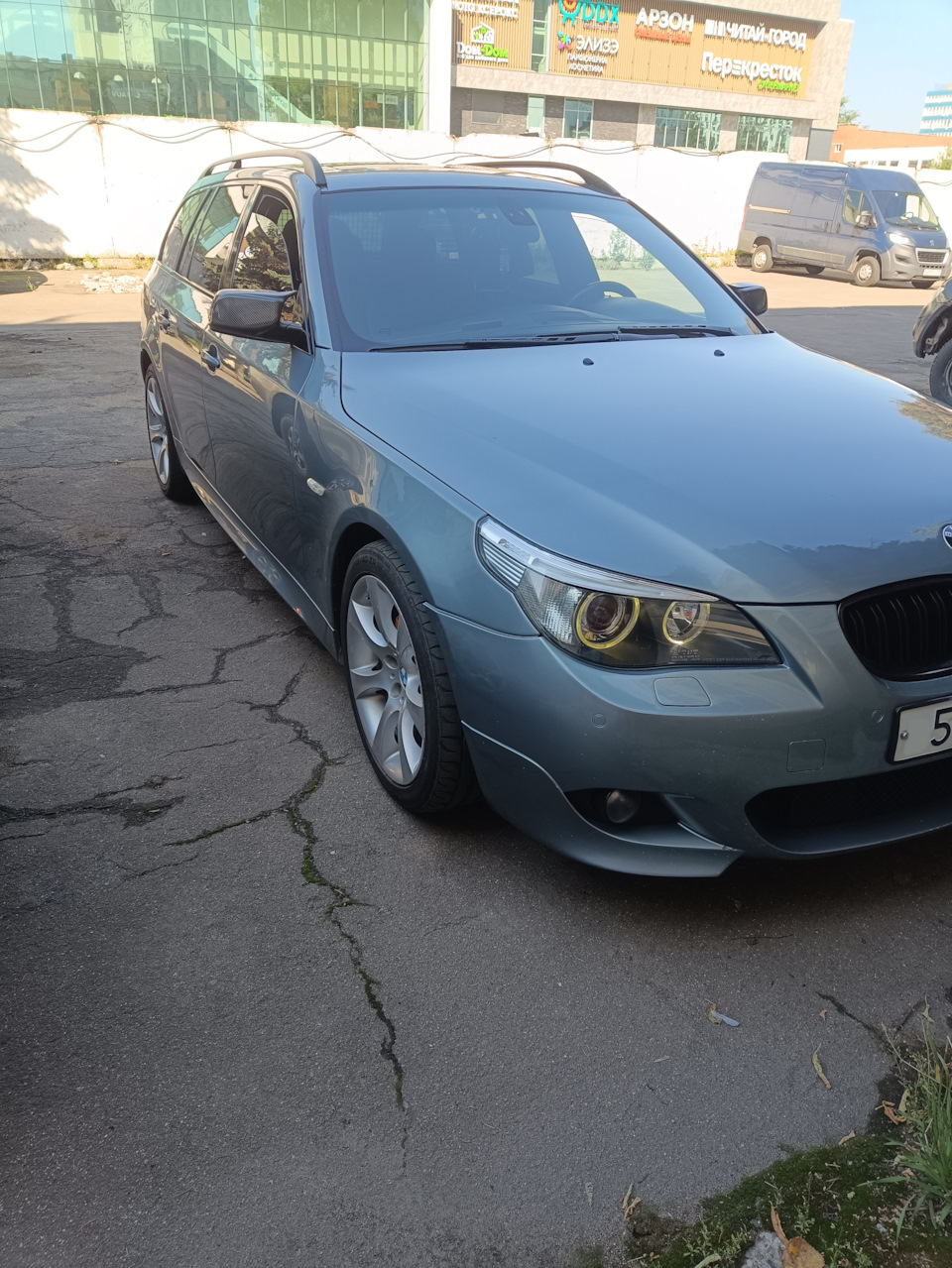 52. Новые глазки + ресницы e60/61 — BMW 5 series Touring (E61), 3 л, 2004  года | стайлинг | DRIVE2