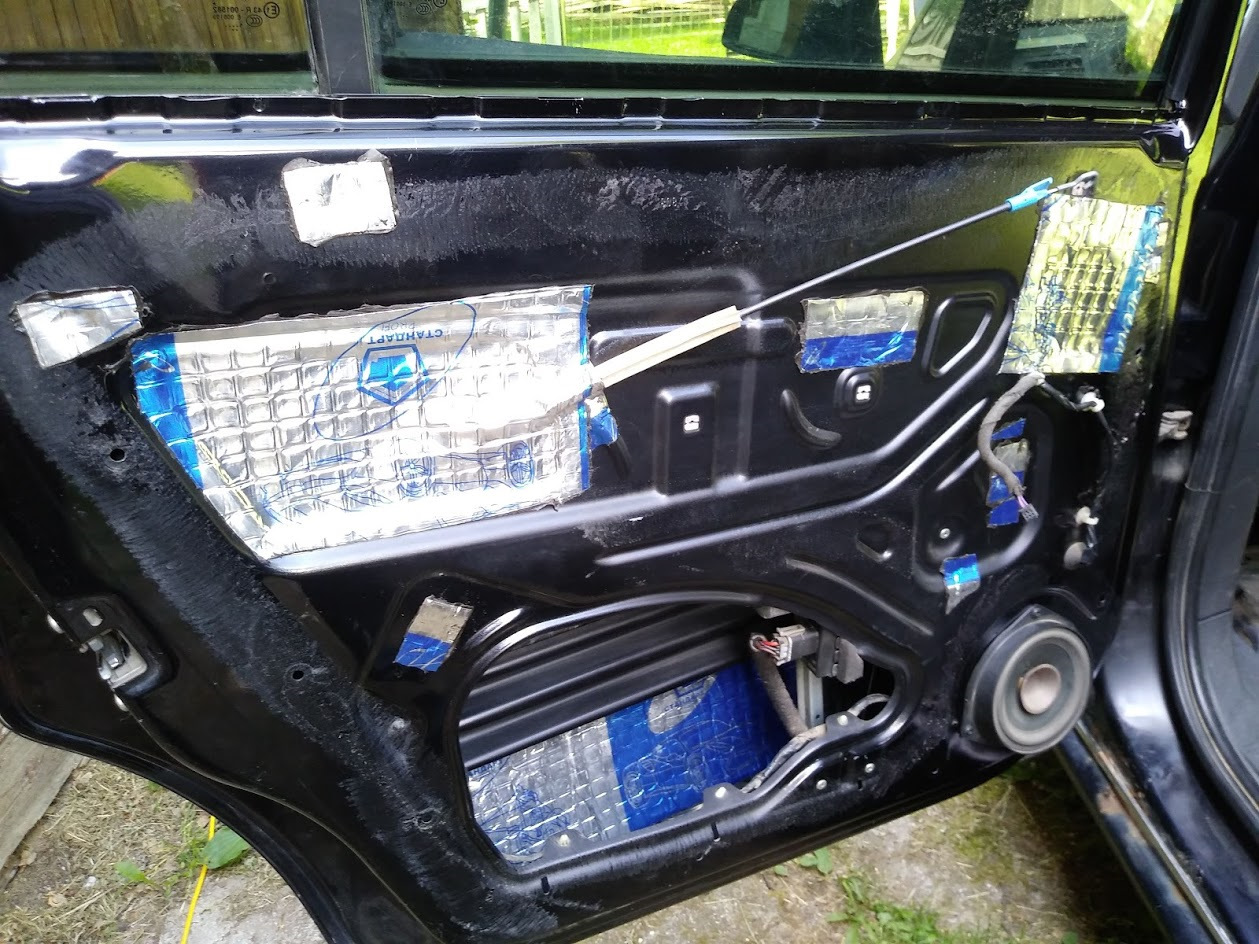 Перепайка проводки задней левой двери — Opel Zafira B, 1,8 л, 2006 года ...