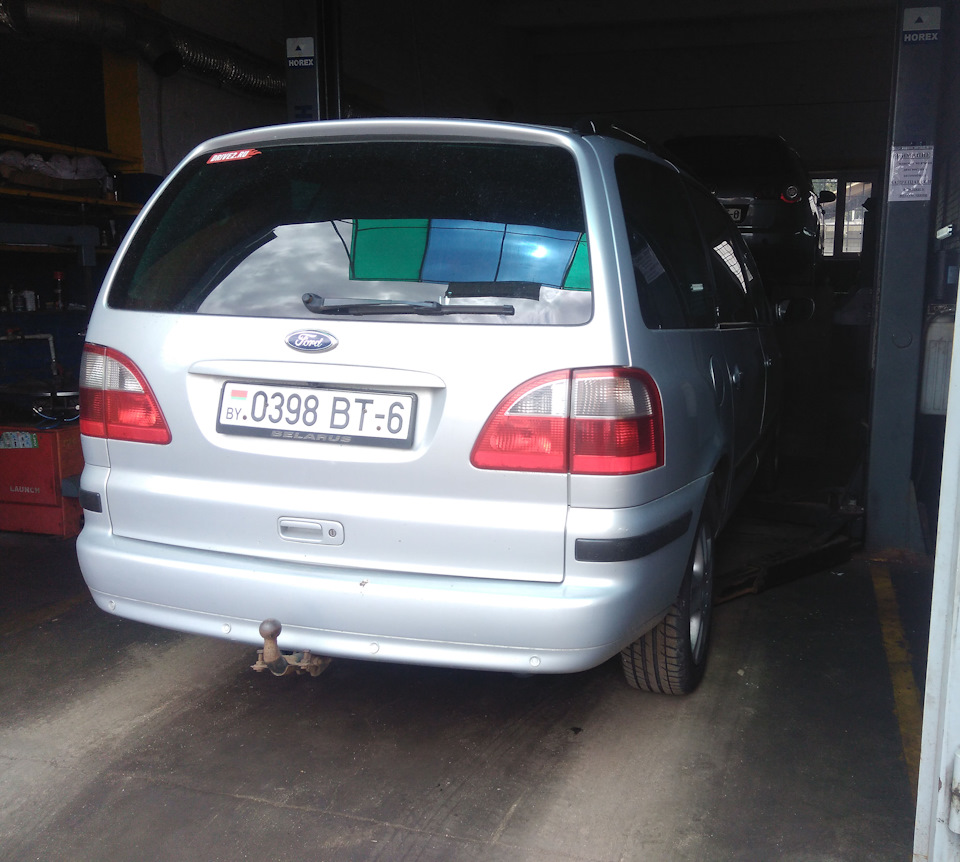 Диагностика подвески, покупка запчастей — Ford Galaxy (Mk II), 1,9 л ...