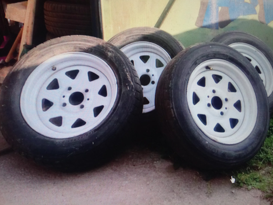 Колёсики на 13" для прицепа — Chevrolet Express (GMT600), 5,7 л, 1998 ...
