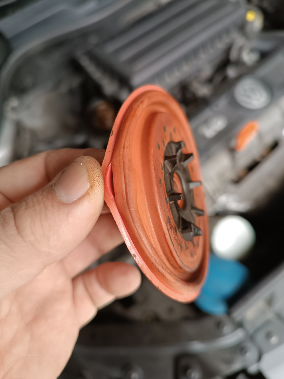 Мембрана КВКГ — Volkswagen Polo Sedan, 1,6 л, 2012 года | расходники ...