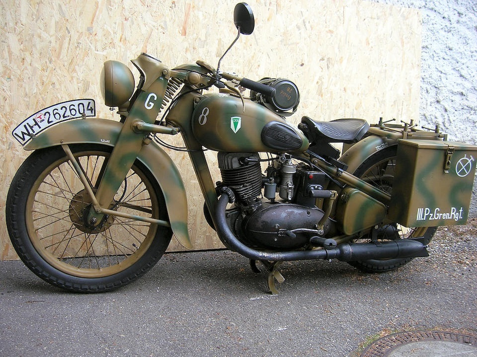 РњРѕС‚РѕС†РёРєР» DKW 1920 РіРѕРґ