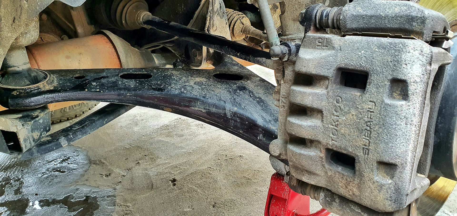 Скрежет в правом переднем SJ5 — Subaru Forester (SJ), 2 л, 2013 года ...