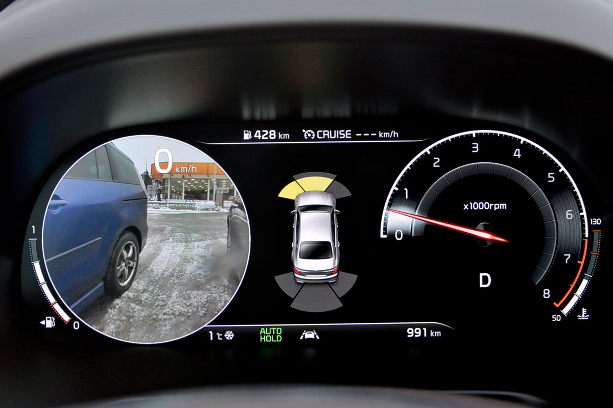 Система контроля слепых зон — KIA Sportage (5G), 2 л, 2024 года ...