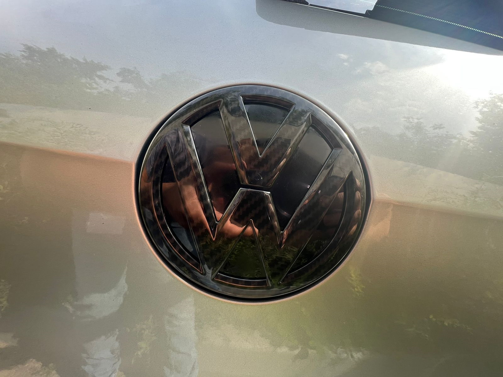 Эмблема карбон задняя golf 7 — Volkswagen Golf Mk7, 1,4 л, 2014 года ...