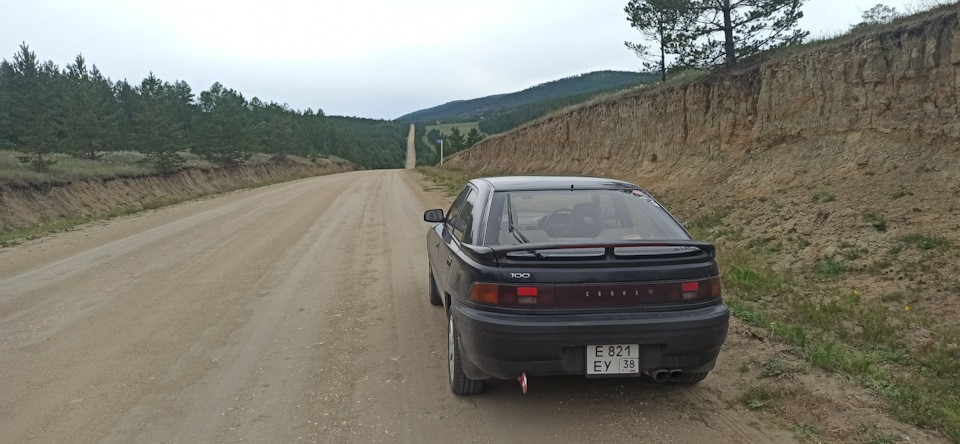 Ещё ехать и ехать…мазда наверное думала — где я чёрт возьми, куда меня занесло… — Mazda 323 IV