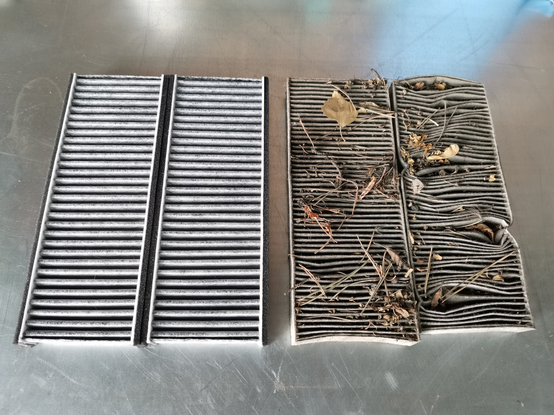 Замена салонного и моторного воздушных фильтров. — Nissan Pathfinder ...