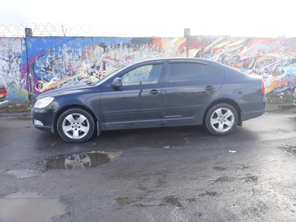 Замена опорных подшипников и пружин — Skoda Octavia A5 Mk2, 1,6 л, 2012 ...