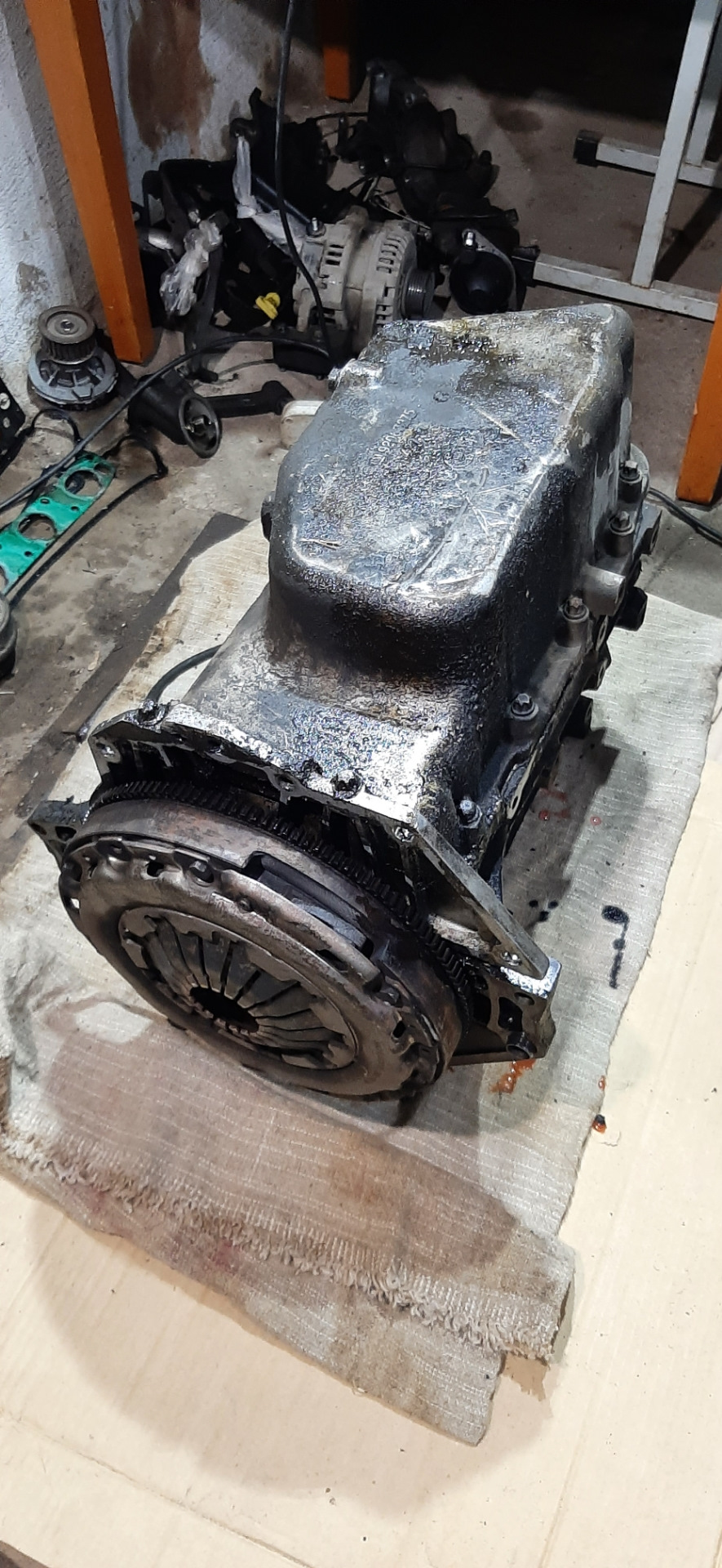 Капремонт двигателя Z24SED, Шевроле Каптива с100.Часть3 Разборка блока ...