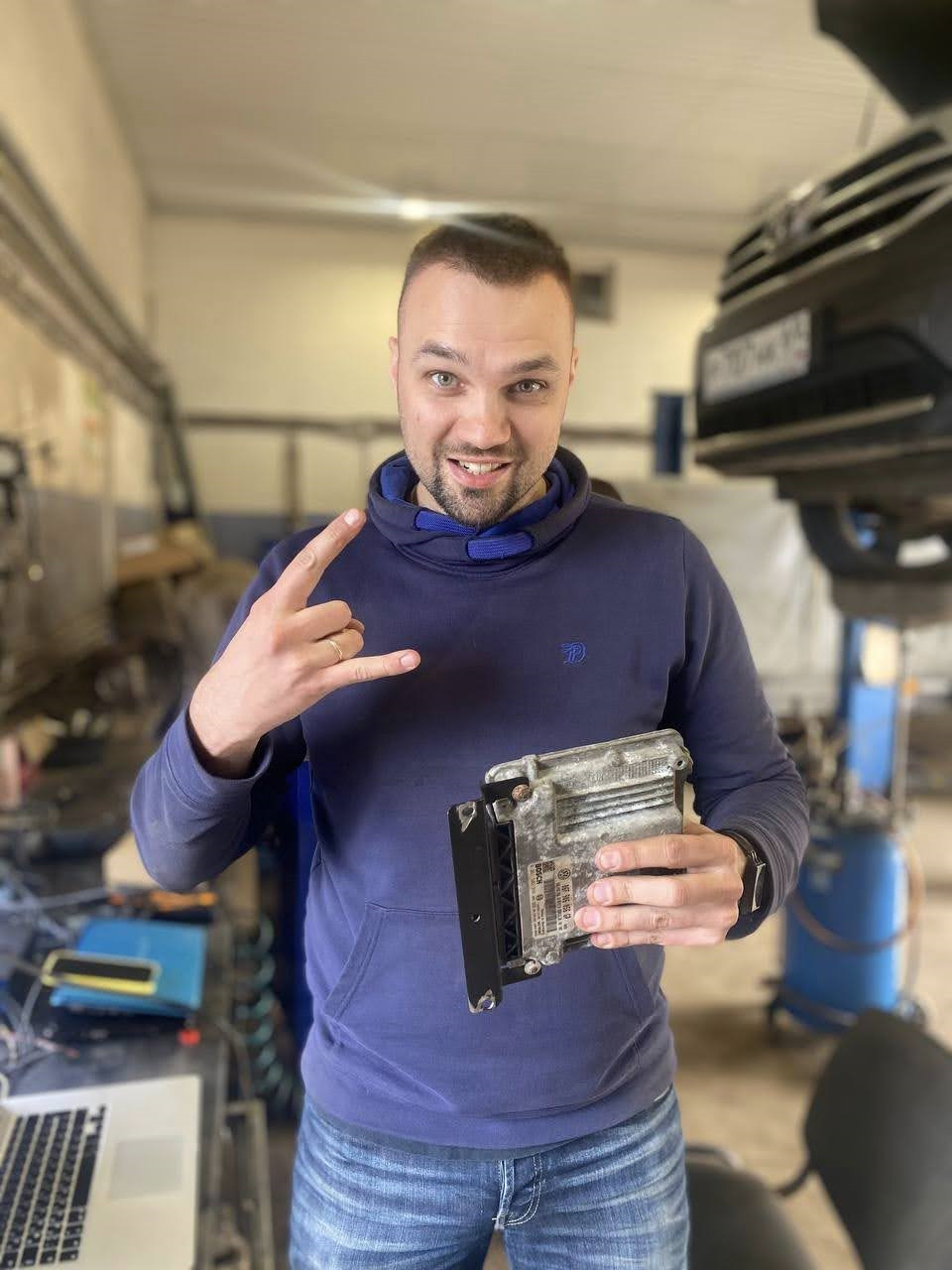 Toxa & ЭБУ — Volkswagen Passat Variant (B6)