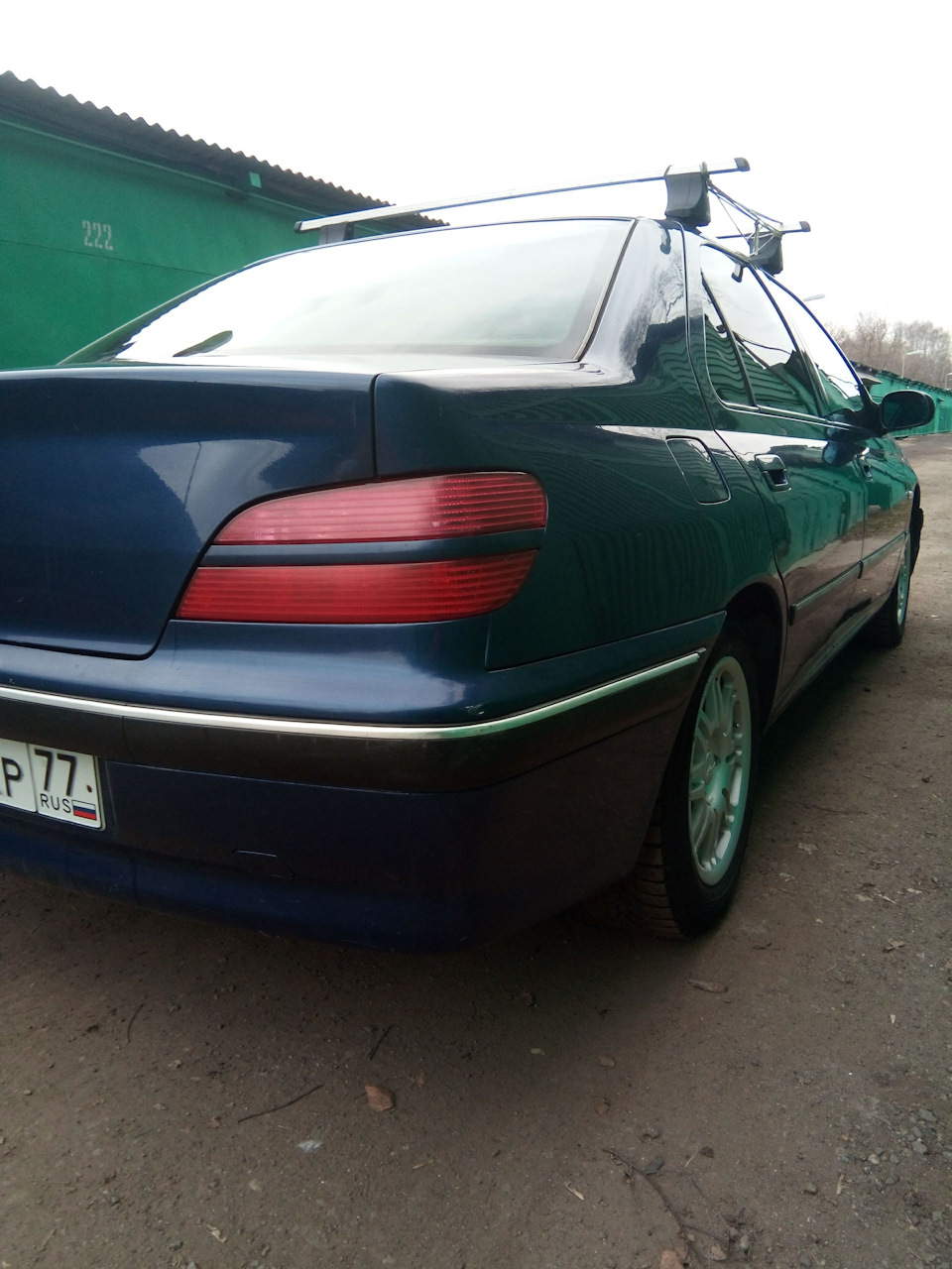 Багажник который живёт на крыше — Peugeot 406, 2 л, 2004 года | аксессуары  | DRIVE2