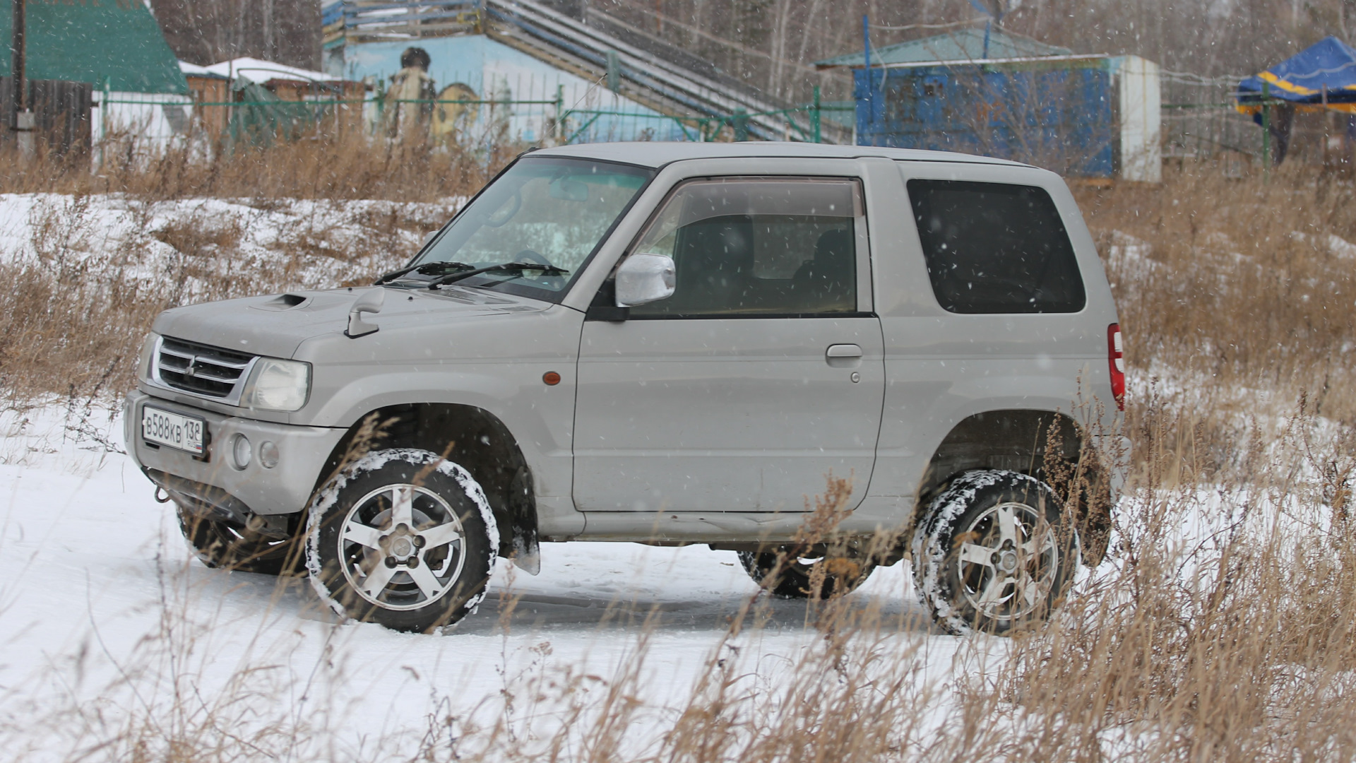 Mitsubishi Pajero Mini (2G) 0.7 бензиновый 2005 | 0.7 турбо на DRIVE2