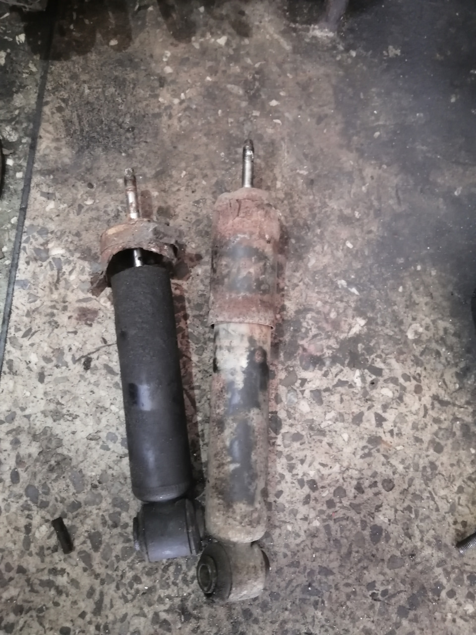 Передние амортизаторы и задний подшипник — Volkswagen Caravelle (T4), 1 ...